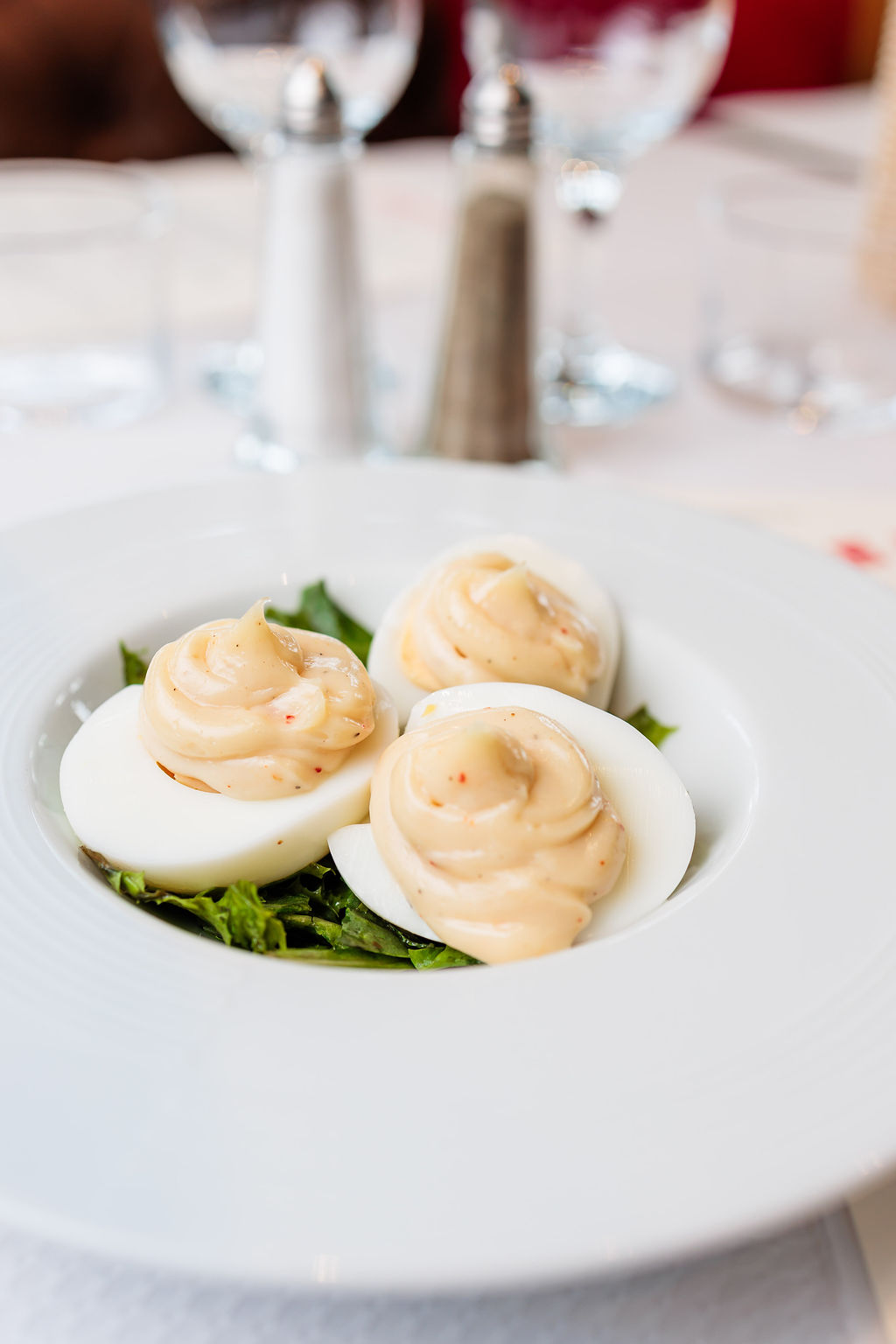 Oeufs mayonnaise Le Bouillon Béarnais